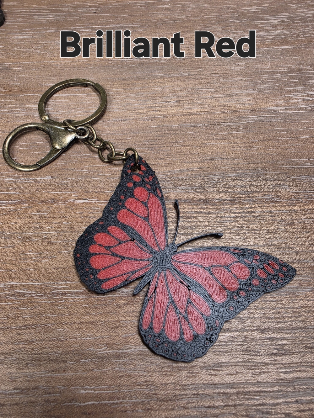 Handcrafted 3D Butterfly Bag Charm / Key Chains - Choose Your Color - NWT! - Picture 5 of 13